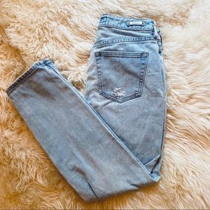 Brandy Melville ripped boyfriend jeans